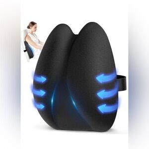 Ultra Pain Relief Lumbar Support Pillow for Office Chair, Ergonomic Lumbar Pillo